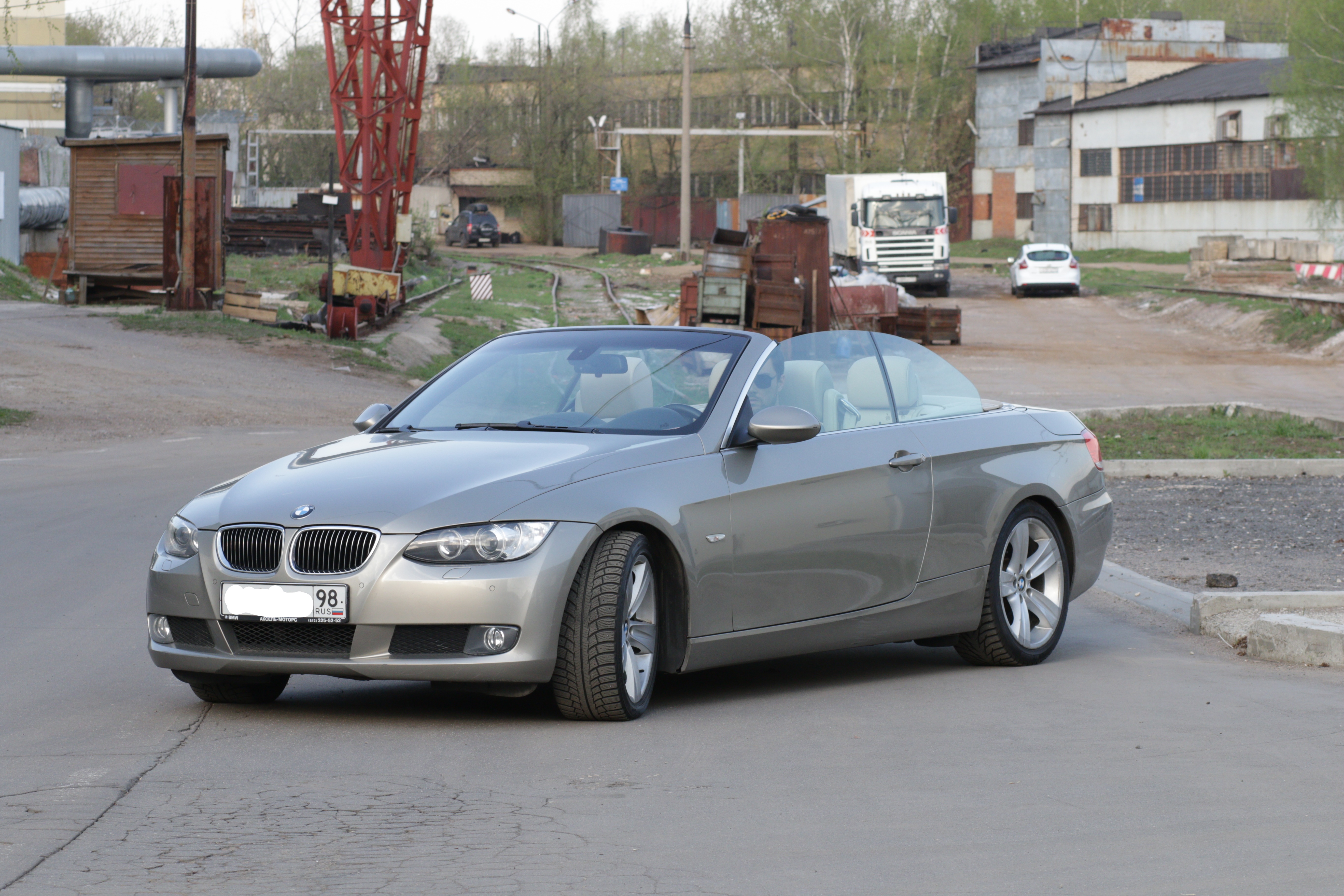 BMW 3-Series ремонт крыши кабриолета